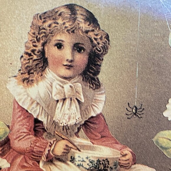 Vintage Katherines Collection Little Miss Muffet Wooden trinket  box - Picture 3 of 9